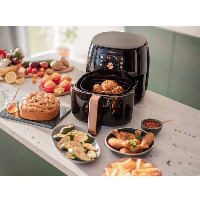 Philips Premium Airfryer XXL - HD9860/90 Hitam